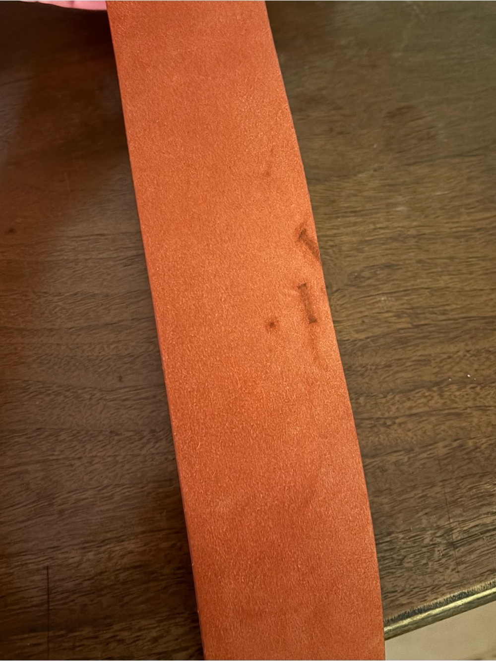 Free People We the Free wide suede orange belt - Picture 3 of 5